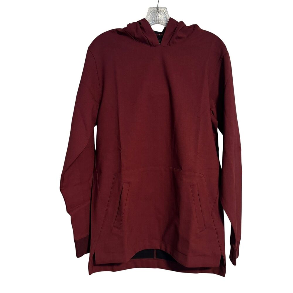 APL Men's Small The Perfect Wool Hoodie Burgundy‎ Virgin Wool Blend